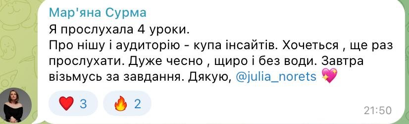 Мар'яна: чесно, щиро і без води